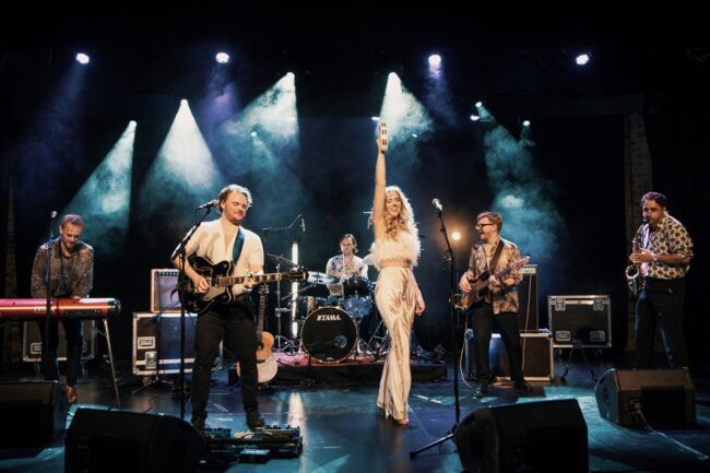 High-energy live wedding band for château weddings and destination events in France.
