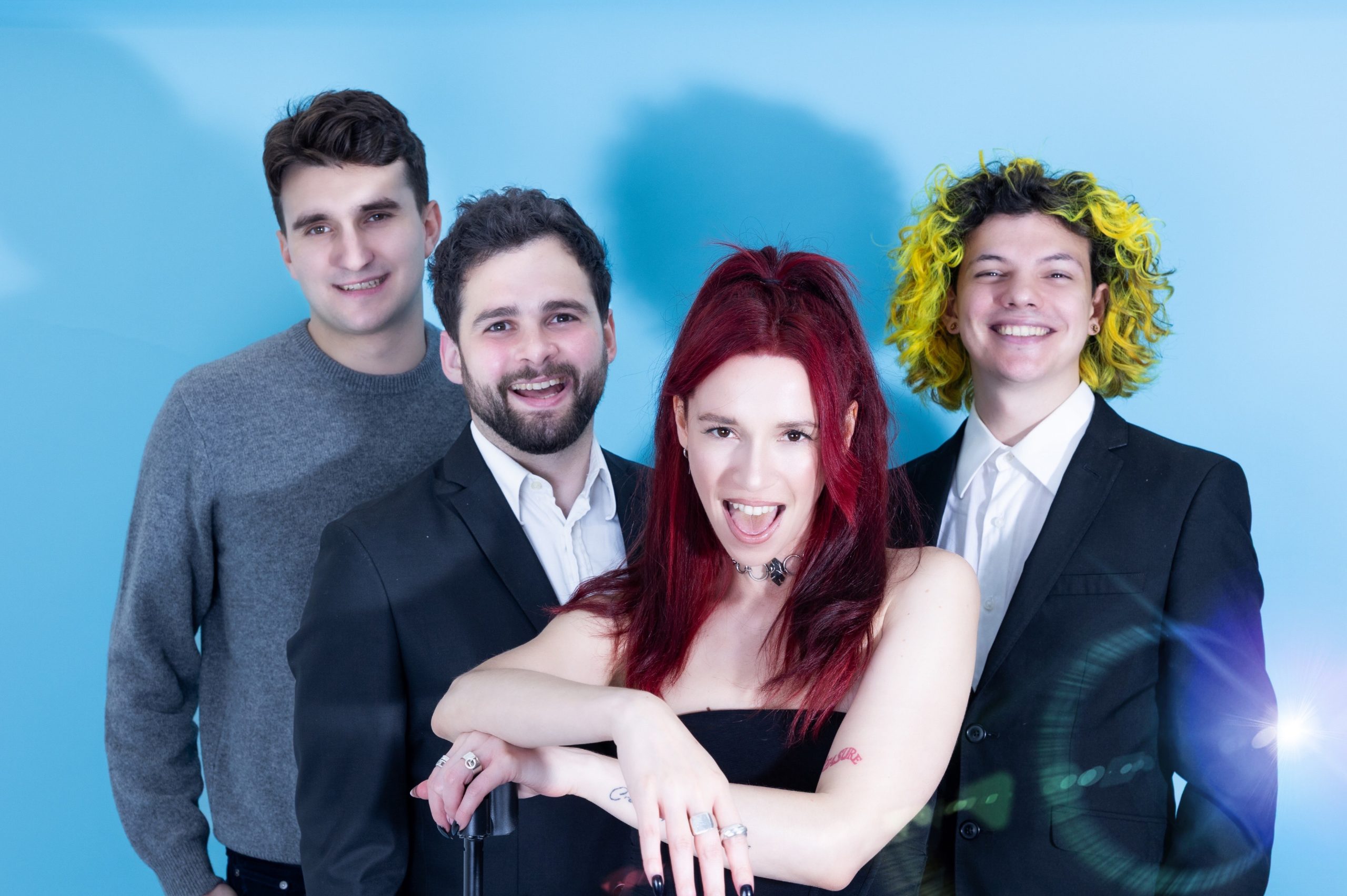 Cherry Wave après-ski band ready t be performing high-energy live music for a ski resort event
