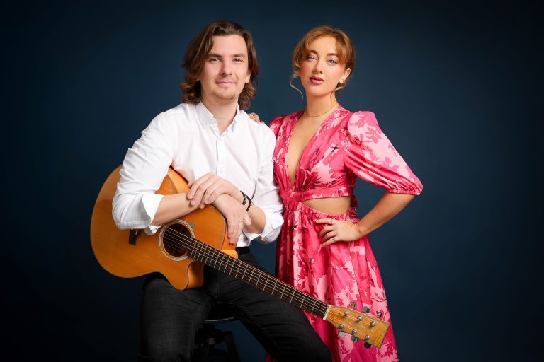 Ember Lane acoustic duo performing live music for weddings and receptions